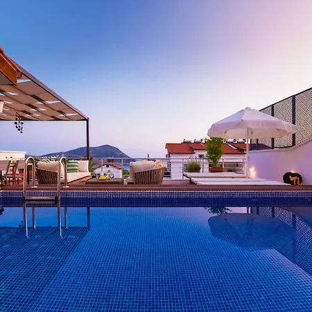 Pera Aparts Kalkan Luxury Tiki Loft With Sea View Apartamento