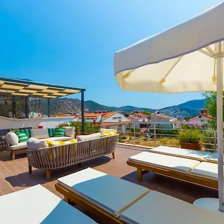 Pera Aparts Kalkan Luxury Tiki Loft With Sea View