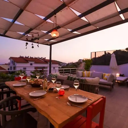 Pera Aparts Kalkan Luxury Tiki Loft With Sea View Apartamento Kaş