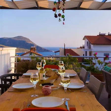 Pera Aparts Kalkan Luxury Tiki Loft With Sea View *