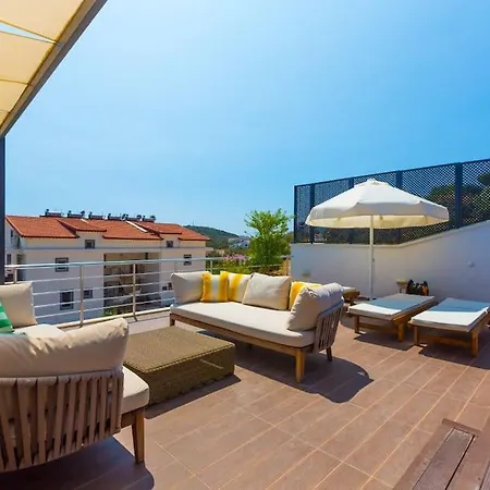 Pera Aparts Kalkan Luxury Tiki Loft With Sea View Apartamento Kaş