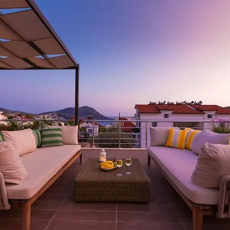 Pera Aparts Kalkan Luxury Tiki Loft With Sea View Kaş