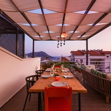 Pera Aparts Kalkan Luxury Tiki Loft With Sea View Appartement Kaş